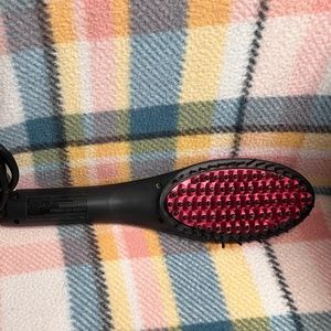 Simply Straight Hot Iron Hot Pink Straightening Brush